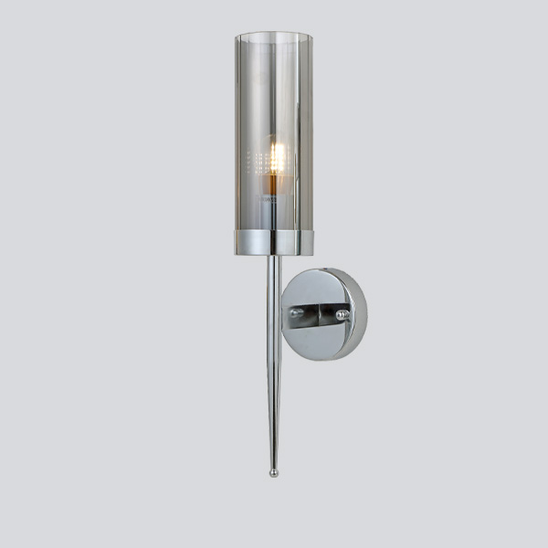 Modern Cylinder Glass Wall Light