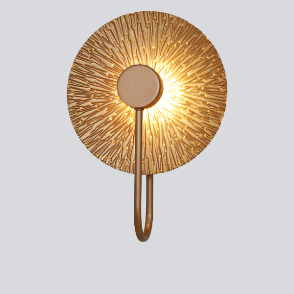 Modern Solar Disc Wall Light