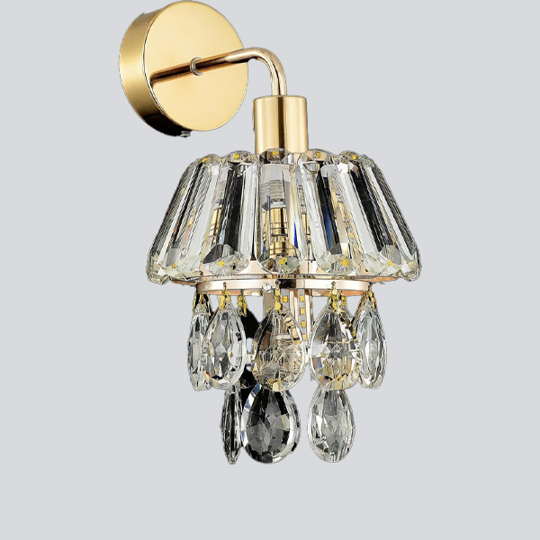 Classic Crystal Drop Sconce